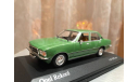 Opel Record D II 1:43 Minichamps Опель Рекорд Миничампс, масштабная модель, 1/43