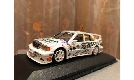 Mercedes Benz C 180 AMG DTM Becker #300 W201 1:43 Minichamps Мерседес Миничампс, масштабная модель, 1/43, Mercedes-Benz