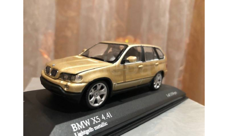 BMW X5 4.4i E53 1:43 Minichamps БМВ Миничампс, масштабная модель, 1/43