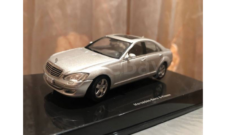 Mercedes Benz S class 600 SEL Limousine W221 Silver Autoart Мерседес Автоарт, масштабная модель, 1:43, 1/43, Mercedes-Benz