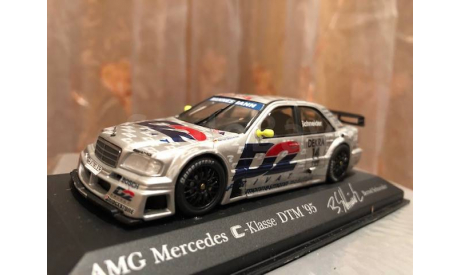 Mercedes Benz C 180 AMG DTM W201 Shneider #14 1995  1:43 Minichamps Мерседес Миничампс, масштабная модель, 1/43, Mercedes-Benz