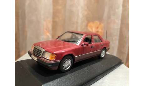 Mercedes Benz E class 300 TD Limousine W124 Minichamps Wine Red Мерседес Миничампс, масштабная модель, 1:43, 1/43, Mercedes-Benz