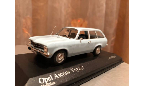 Opel Askona Voyage 1:43 Minichamps Опель Аскона Миничампс, масштабная модель, 1/43