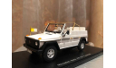 Mercedes Benz G class 230 GE SWB Open Papa Mobil W460 Spark 1:43 Мерседес Cпарк Гелендваген Папа Римский Ватикан, масштабная модель, 1/43, Mercedes-Benz