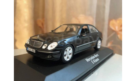 Mercedes Benz E class W211 2007 1:43 Minichamps Black Мерседес Миничампс, масштабная модель, 1/43, Mercedes-Benz