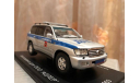 Toyota Land Cruiser 100 4х4 Spark Милиция Полиция ДПС Москва 2006 Тойота Адлер Спарк 1:43, масштабная модель, 1/43