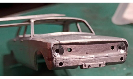 фототравление ГАЗ-24 АЛ№9 базовый ПОЗ.1, масштабная модель, scale43
