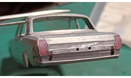 фототравление ГАЗ-24 АЛ№9 базовый ПОЗ.1, масштабная модель, scale43