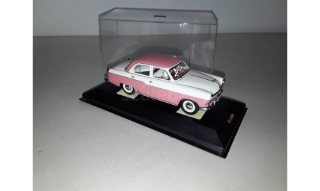 ГАЗ-21 Волга (бело-розовая, IXO, CLC088, 1958 год), масштабная модель, IXO Road (серии MOC, CLC), scale43