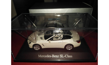 Mercedes-benz Sl-klasse (R231) 2012 Diamond White Metallic, масштабная модель, Norev, scale43
