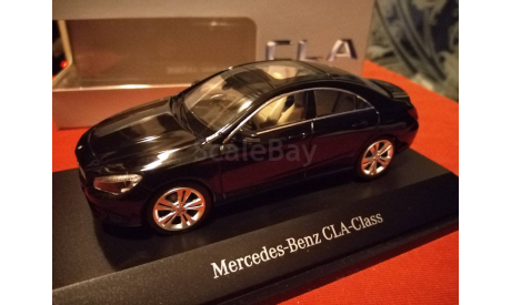 Mercedes-benz CLA-Class (C117) 2013 Black, масштабная модель, Schuco, scale43