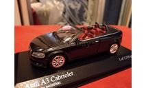 Audi A3 Cabriolet 2008 Grey, масштабная модель, Minichamps, scale43