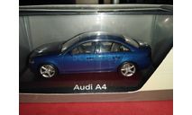 Audi A4 (B8) 3.2 Quattro Arubablau, масштабная модель, Minichamps, scale43