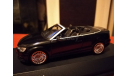 Audi A3 Cabriolet Phantom Black, масштабная модель, Herpa, scale43