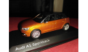 Audi A1 Sportback 2012 5d Samoa Orange, масштабная модель, Kyosho, scale43