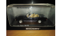 Mercedes-benz 350 SL (R107) 1971 Dark Blue, масштабная модель, Minichamps, scale43