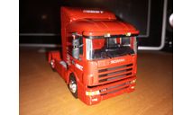 Scania 124L Red РАРИТЕТ, масштабная модель, Eligor, scale43