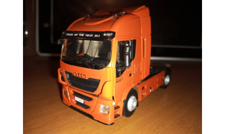 Iveco Stralis 2012 Orange, масштабная модель, Eligor, scale43