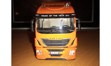 Iveco Stralis 2012 Orange, масштабная модель, Eligor, scale43