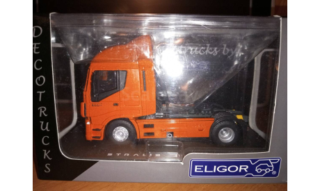 Iveco Stralis 2012 Orange, масштабная модель, Eligor, scale43