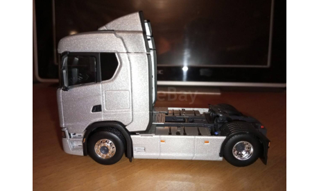Scania S500 Normal Arctic Silver 2018, масштабная модель, Eligor, scale43