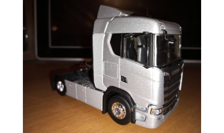Scania S500 Normal Arctic Silver 2018, масштабная модель, Eligor, scale43