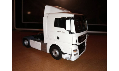 MAN TGX Euro 6 LX White 2014, масштабная модель, Eligor, scale43