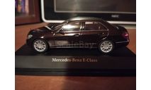 Mercedes-benz E-Class (W212) 2009 Cuprit Brown, масштабная модель, Schuco, scale43