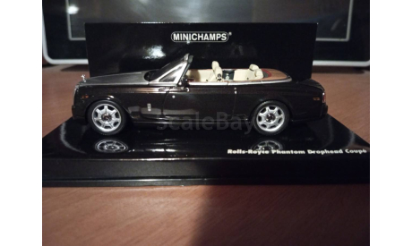 Rolls Royce Phantom Coupe 2008, масштабная модель, Rolls-Royce, Minichamps, scale43