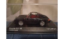 Porsche 911(993) Targa 4S Cobalt Blue Metallic, масштабная модель, Minichamps, scale43