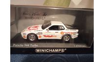 Porsche 944 Turbo ’Adler von Tirol’ ⚪, масштабная модель, Minichamps, scale43