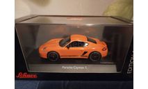 Porsche Cayman S Sport Orange, масштабная модель, Schuco, scale43