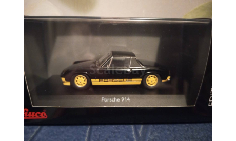 Porsche 914 2.0 ’Bumblebee’ Black/Yellow, масштабная модель, Schuco, scale43