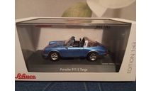 Porsche 911S Targa Blue, масштабная модель, Schuco, scale43