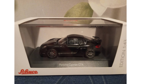 Porsche Cayman GT4 ⚫, масштабная модель, Schuco, scale43