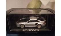 Porsche 911 911 GT2 RS Silver, масштабная модель, Minichamps, scale43