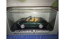 Porsche 911 Carrera S Cabriolet Green Metallic, масштабная модель, Minichamps, scale43