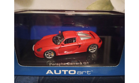 Porsche Carrera GT , масштабная модель, Autoart, scale43