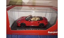 Porsche 911 Turbo S Cabriolet , масштабная модель, Herpa, scale43