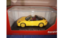 Porsche 911 Targa 4 GTS Yellow, масштабная модель, Herpa, scale43