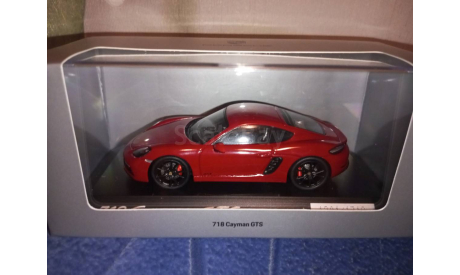 Porsche 718 Cayman GTS (982) 2017 , масштабная модель, Spark, scale43