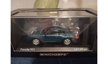 Porsche 911 (993) 1993 Green, масштабная модель, Minichamps, scale43