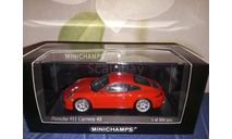 Porsche Carrera 4S 2016 , масштабная модель, Minichamps, scale43