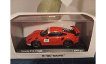 Porsche 911 GT3 RS, масштабная модель, Minichamps, scale43