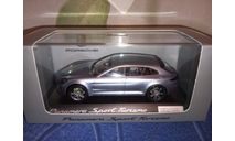 Porsche Panamera Sport Turismo Light Blue, масштабная модель, Spark, scale43