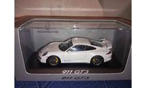 Porsche 911 (991) GT3 2013 ⚪, масштабная модель, Minichamps, scale43