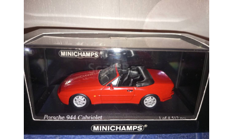 Porsche 944 Cabriolet 1991, масштабная модель, Minichamps, scale43