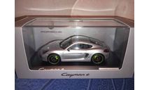 Porsche Cayman e Silver, масштабная модель, Spark, scale43