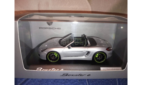 Porsche Boxster e Silver, масштабная модель, Spark, scale43