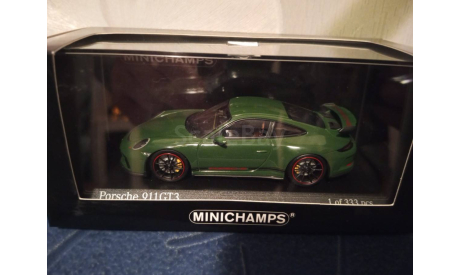 Porsche 911 GT3 2017 , масштабная модель, Minichamps, scale43